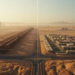 The Line vs Masdar City: GCC Megaprojects