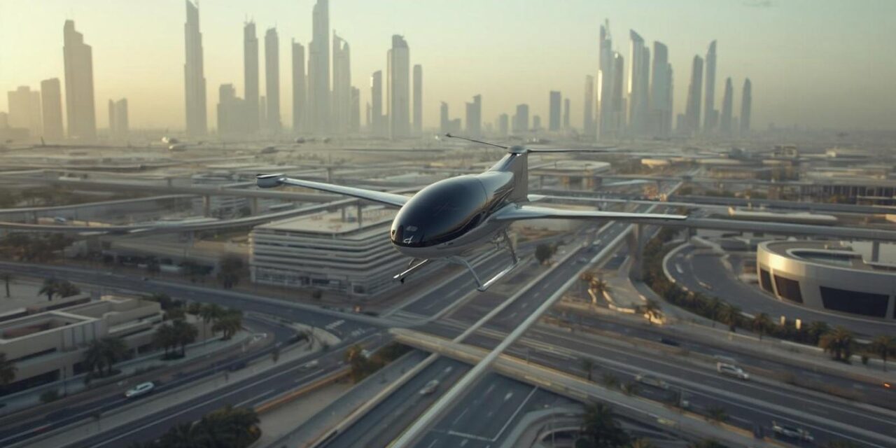 The Skyward Shift: How Dubai Is Turning Airspace into Public Transport